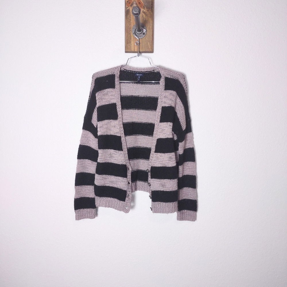 Splendid striped cardigan sweater